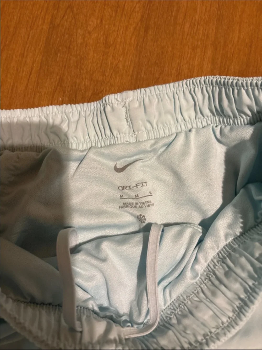 Nike Pale Blue Women's Athletic Running Shorts